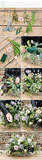 The Romance of Fall Floral Centrepiece DIY by Anneli Marinovich (11)