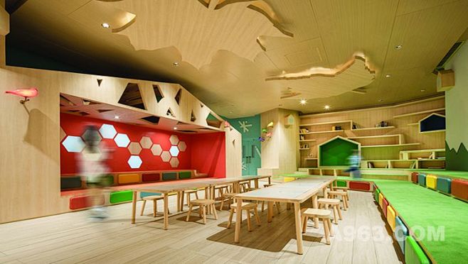 成都图书馆装修设计/卓巧/成都中小学图书...