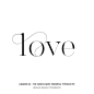 Love. Made with the new Lingerie Xo - The Sexiest, Most Powerful Typeface Yet. By Moshik Nadav Typography. Available on: www.moshik.net     #typeface #font #sexy #beautiful #fashion #magazine #moshik #Lingerie #xo #logo #design #logotype #brands #branding