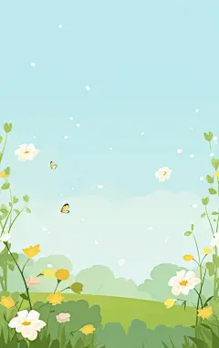 简约植物壁纸AI图背景
