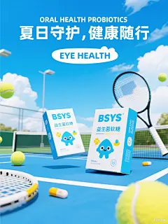 夏日健康守护电商海报 AI提示词直出海报 - 小红书