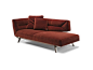 Fabric day bed POSITANO | Fabric day bed by Natuzzi Italia_2