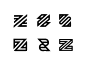 Z探索信件身份探索图标品牌标志设计z标志字母