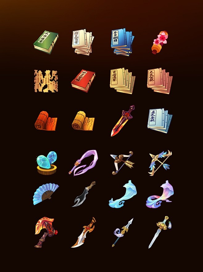 游戏中国风图标(619图)_@Jean_o收集_花瓣UI UX540