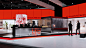 design sketch Exhibition  Exhibition Design  Technology 3D ces IFA