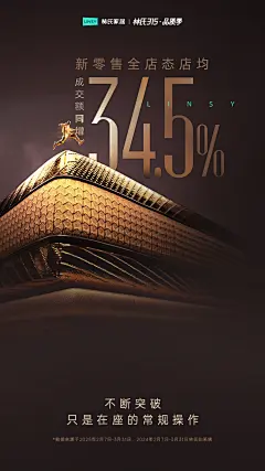 林氏家居创意海报设计