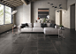 Indoor tile / floor / porcelain stoneware / plain - L'H - LACCA : CAFFE' - EMILGROUP - Videos