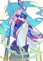初音 乐队 非主流 仰视 透视  主唱                                                                                           