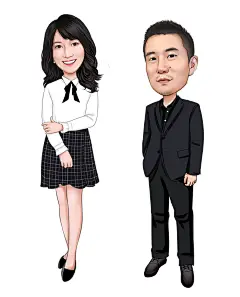 真人漫画q版头像手绘logo设计手绘卡通情侣q版头像定制作卡通头像-淘宝网