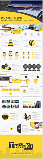 【黄色7】大气商务工作报告PPT模板 #排版# #色彩# 排版 图表 