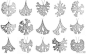 来自马萨诸塞的神经系统设计工作室擅长通过软件算法和数字制造技术进行设计，最近他们设计了一系列树叶形状的珠宝，设计灵感源于植物和海藻。这些首饰在设计时采用与植物类似的算法，每一件首饰都是独一无二的，最终产品用不锈钢蚀刻而成。@北坤人素材