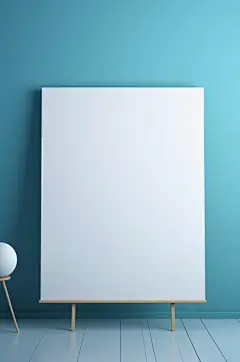 AI数字艺术室内装饰画样机室内设计效果图