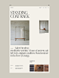 3D art direction  branding  editorial furniture shop typography   UI ux Website