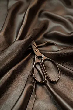 AI数字艺术皮革面料纹理材质图片-众图网