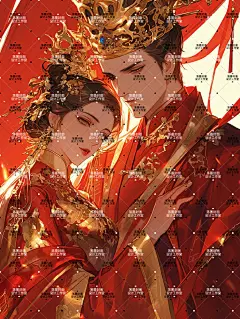 AI版权图古风男女319