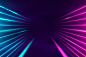 Abstract neon lights background Free Vector