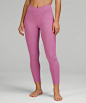 Align™ 女士运动紧身裤 25" *V 型腰裸感丨lululemon丨LW5EUQS-tmall.com天猫