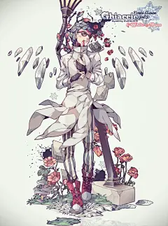 JOJO的奇妙冒险 同人图 插画 壁纸 | Ghiaccio | 半次元-第一中文COS绘画小说社区