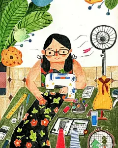 丰富色彩的童年主题插画
-
ins：yibenzhuzixiaojie ​​​​