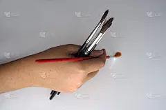 刷手绘画