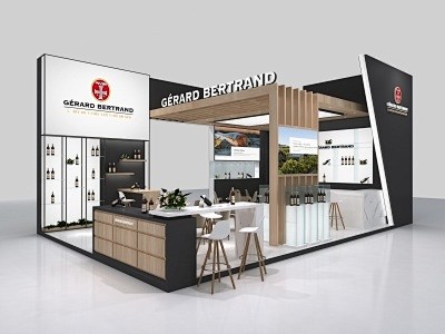 GERARDBERTRAND红酒展览模型