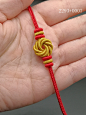 CS股线 手绳线 手工线材 红色编绳结绳记用线CS2293亮红结绳线-淘宝网