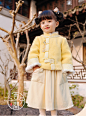 西子问汉服女童唐装儿童中国风拜年服过年宝宝古装新年礼服冬如歌-tmall.com天猫