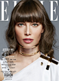 Jessica Biel by Thomas Whiteside for Elle US January 2013 #采集大赛#