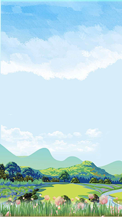 下雨收青青采集到背景