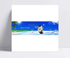 浪琴手表|PSD,海报,蓝色,浪琴,设计
