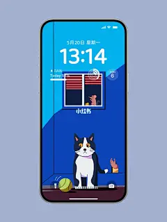 运营插画海报 定制 矢量高清 手机壁纸 banner psd 农场 治愈系 引导 猫咪 老鼠 奶酪