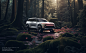Exterior vision SUV on Behance