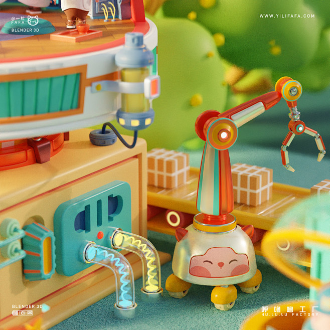 Blender 项目 | Behance...