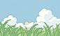 Photo by 우이 on June 02, 2023. May be an illustration of cloud and grass.