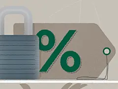something for a client at work.#illustration#,#lock#,#string#,#tag#,#choice#,#plate#,#rate#