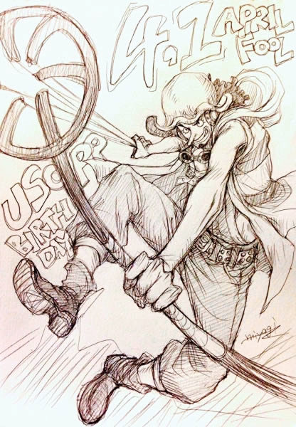 海贼王手绘欣赏