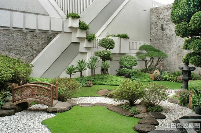 日式庭院景观设计效果图欣赏