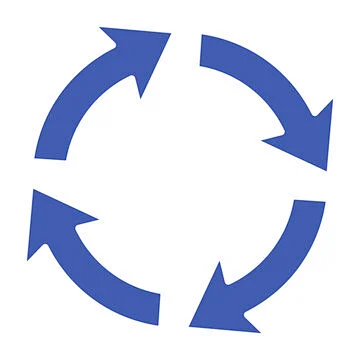 图源免费EPS |Loop Multicolor Glyph Icon-花瓣网