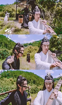 陈情令#肖战陈情令##王一博陈情令# 
＞截修 / 调色 / 壁纸 禁二改（戳原图保存）

陈情令×忘羡 ​

第11、12集忘羡壁纸第一波这两集忘羡的互动我很喜欢 ​​​​