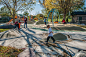 里斯公园“起伏的石头”儿童游乐场 RIIS PARK PLAYGROUND by site design-mooool设计