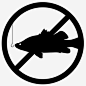 禁止在户外钓鱼图标_88ICON https://88icon.com 禁止在户外钓鱼