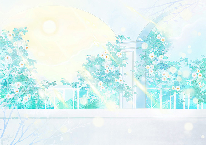 五月花园_殊睫__插画师作品_涂鸦王国g...