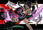 LOL vs. DOTA - Akali versus Lanaya by MarcelPerez