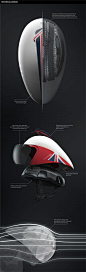 Team GB Olympic Cycling Helmet - Rio 2016 : Aerodynamically superior, graphically stunning Olympic cycling helmet designed for Team GB for Rio 2016.