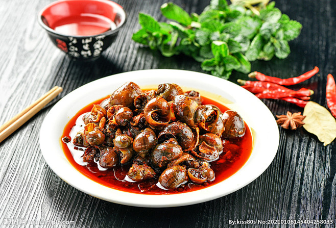 辣炒田螺