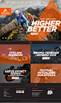 Eiger Web Interface on Behance