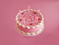 3D Birthday cake for Dribbble 5 Years