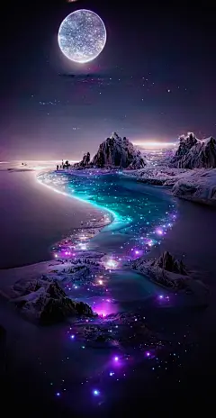 一期粉紫色壁纸 真的好美！ 