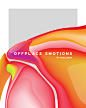 OFFPLACE EMOTIONS : OFFPLACE EMOTIONS is a personal project I created using Adobe Photoshop. I wanted to visualize these artworks with a vivid color combinations and dramatic contrast, yet the abstract shapes are incorporated with swirling movement.