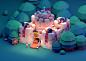 Low Poly Castle : Low Poly Castle